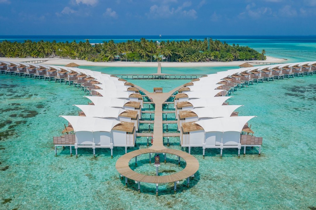 Khách sạn Lều cấu trúc màng tùy chỉnh Maldives7