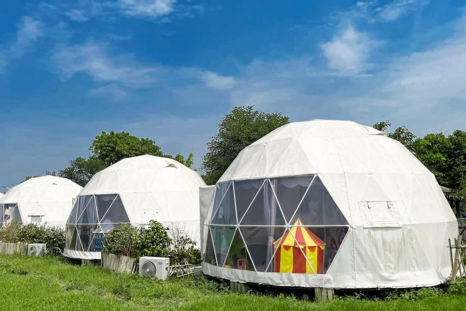 Geodesic Dome Ten Resort,2020 in Chongqing