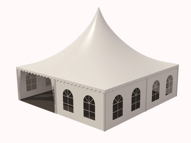 10x10 aluminum frame pvc canopy pagoda marquee event tent