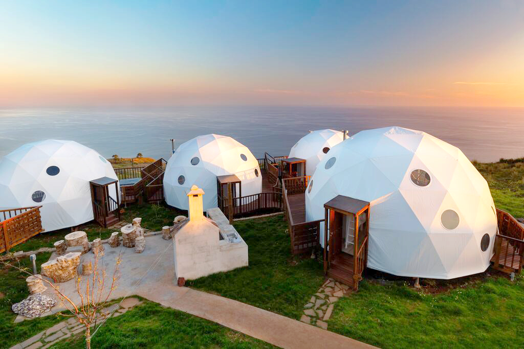 Pvc dome tent house