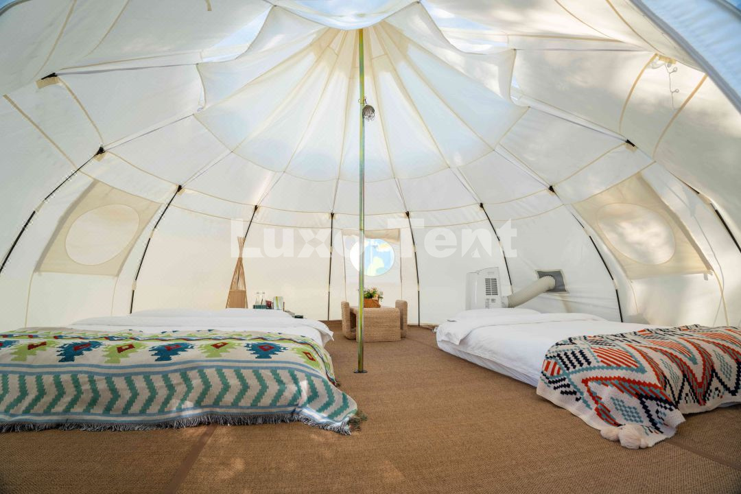 lotus bell tent camping tent