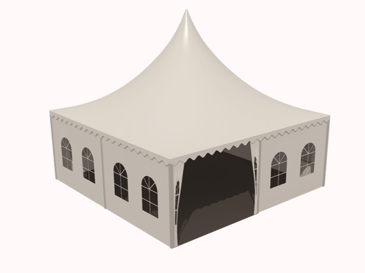 8x8 aluminum frame pvc canopy pagoda marquee event tent