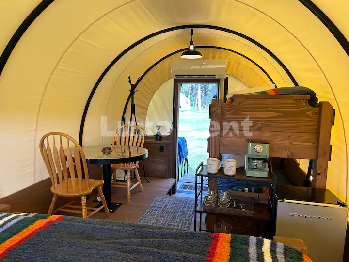glamping carriage wagon tent01
