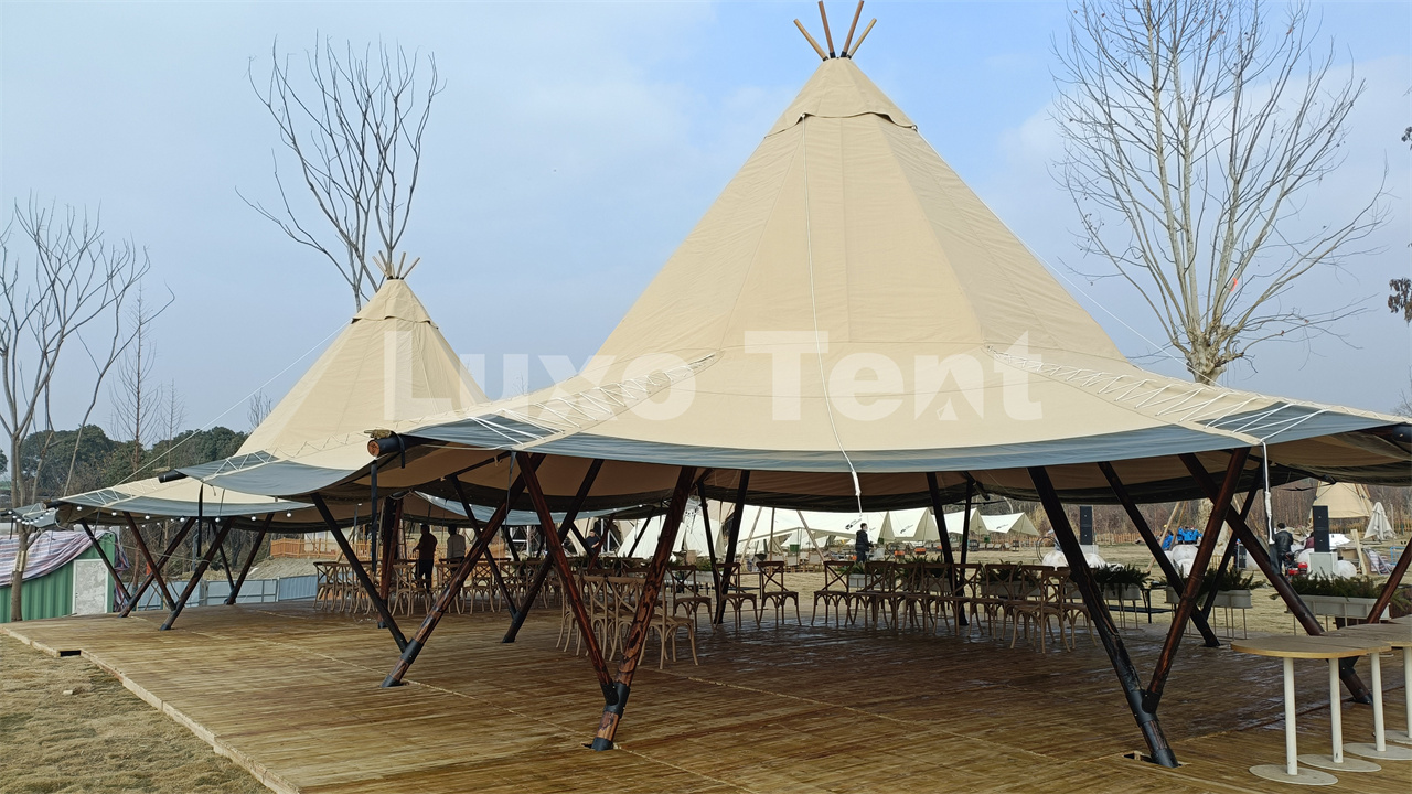 https://www.luxotent.com/large-tipi- Indian-party-camping-tent.html
